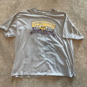 Logo Athletic Gray and Yellow Kids T-Shirt